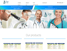 Tablet Screenshot of medicaltextile.net
